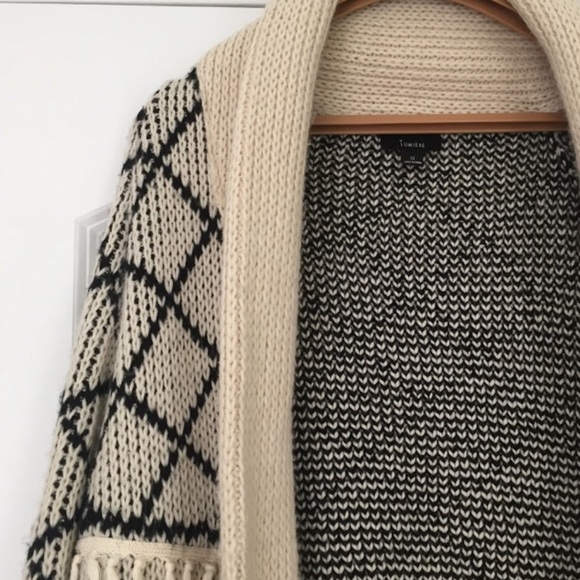 Anthropologie Lumiere Tassle Sweater Cardigan - Picture 3 of 6